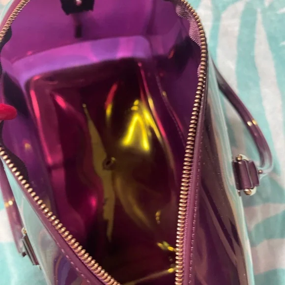 Furla Women's Magenta Satchel - Picture 3 of 3